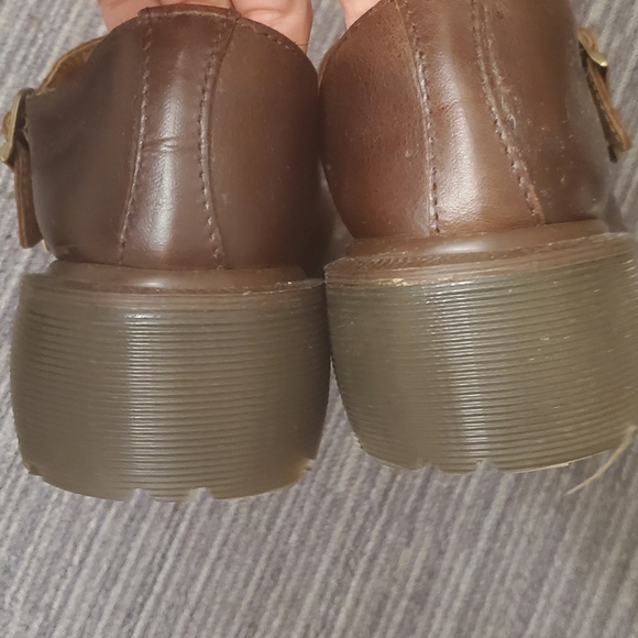 vintage brown mary jane dr martens - Picture 3 of 6